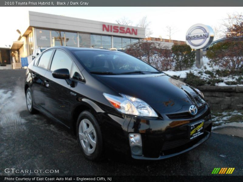 Black / Dark Gray 2010 Toyota Prius Hybrid II
