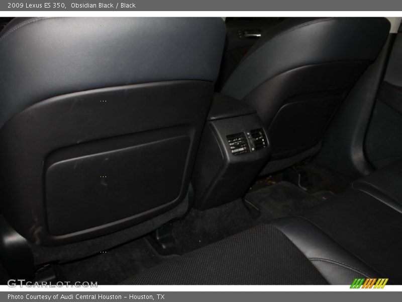 Obsidian Black / Black 2009 Lexus ES 350