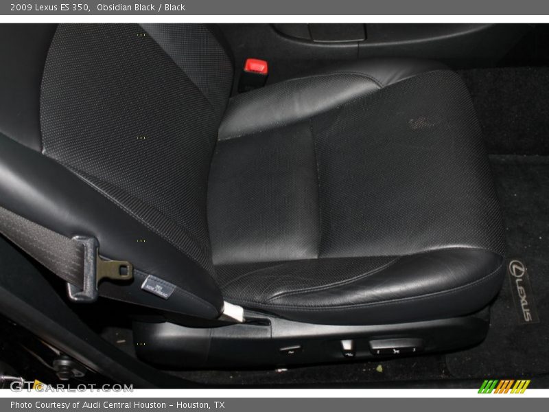 Obsidian Black / Black 2009 Lexus ES 350