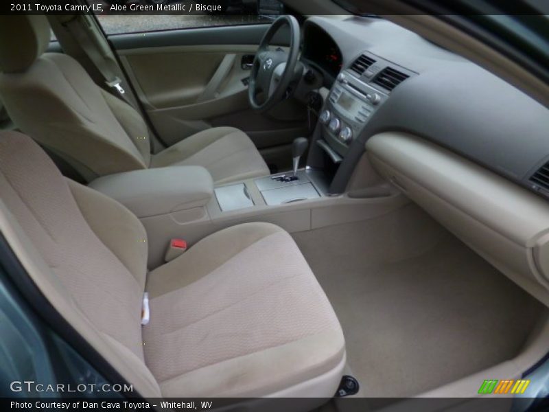 Aloe Green Metallic / Bisque 2011 Toyota Camry LE