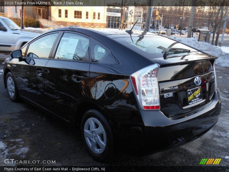Black / Dark Gray 2010 Toyota Prius Hybrid II