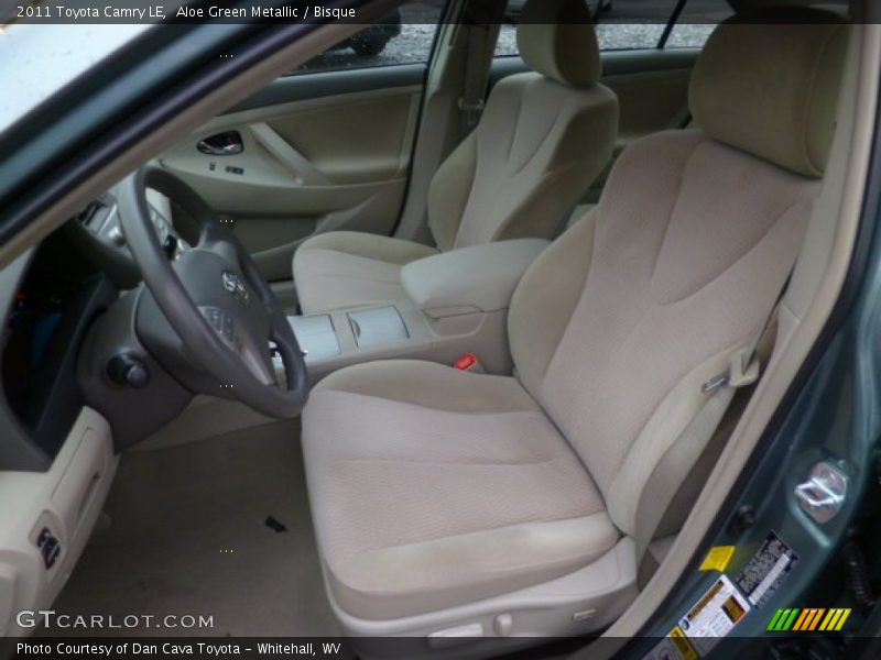 Aloe Green Metallic / Bisque 2011 Toyota Camry LE
