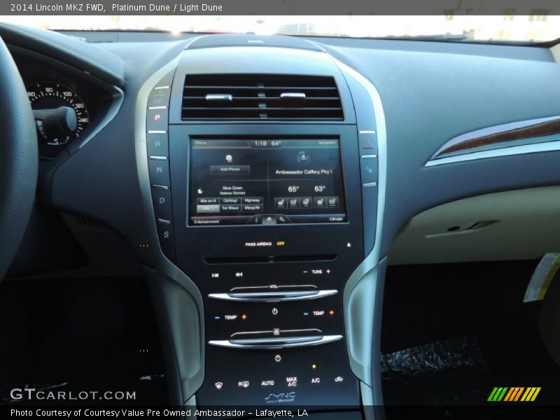 Platinum Dune / Light Dune 2014 Lincoln MKZ FWD