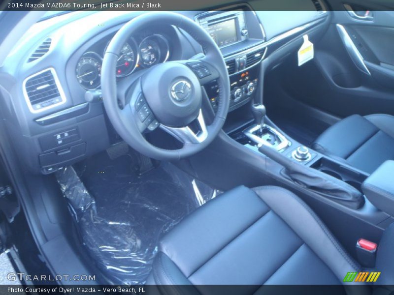 Jet Black Mica / Black 2014 Mazda MAZDA6 Touring