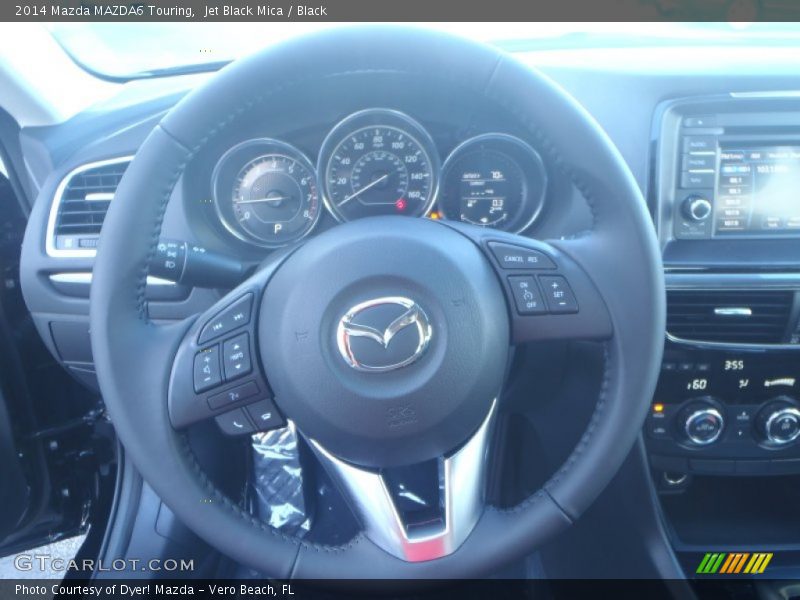 Jet Black Mica / Black 2014 Mazda MAZDA6 Touring