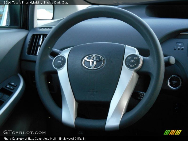 Black / Dark Gray 2010 Toyota Prius Hybrid II