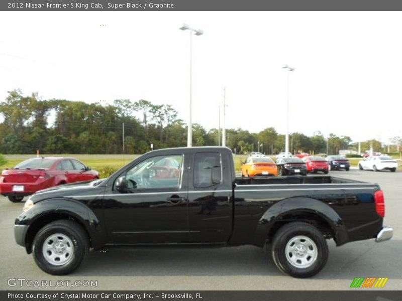 Super Black / Graphite 2012 Nissan Frontier S King Cab