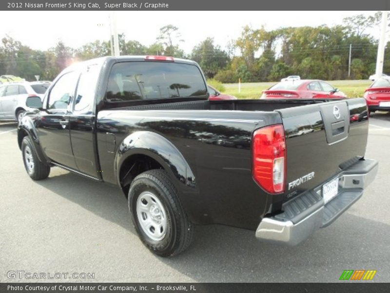Super Black / Graphite 2012 Nissan Frontier S King Cab