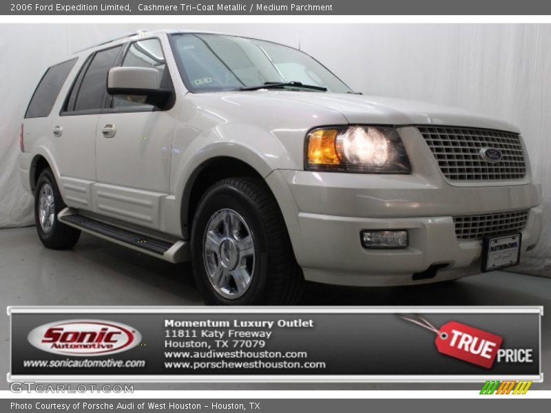 Cashmere Tri-Coat Metallic / Medium Parchment 2006 Ford Expedition Limited