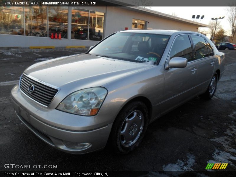 Millennium Silver Metallic / Black 2002 Lexus LS 430