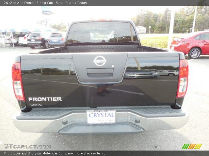 Super Black / Graphite 2012 Nissan Frontier S King Cab