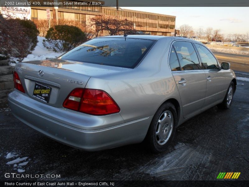 Millennium Silver Metallic / Black 2002 Lexus LS 430