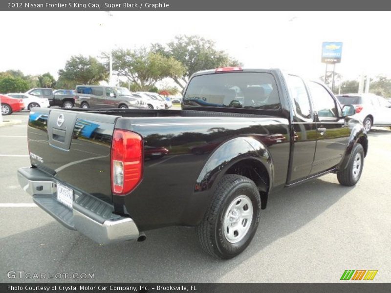 Super Black / Graphite 2012 Nissan Frontier S King Cab