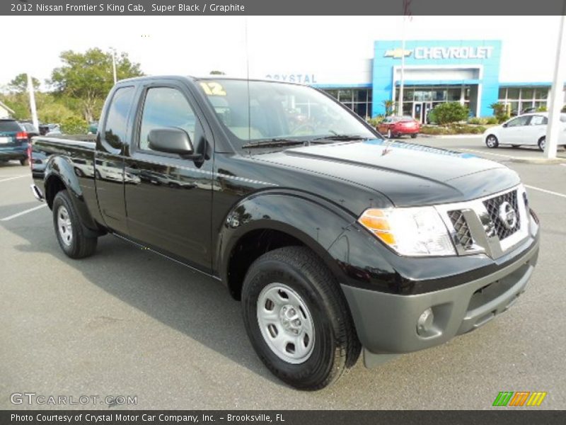 Super Black / Graphite 2012 Nissan Frontier S King Cab