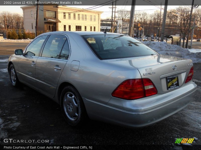 Millennium Silver Metallic / Black 2002 Lexus LS 430