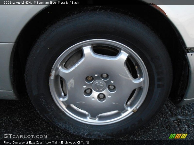 Millennium Silver Metallic / Black 2002 Lexus LS 430
