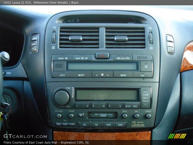 Millennium Silver Metallic / Black 2002 Lexus LS 430