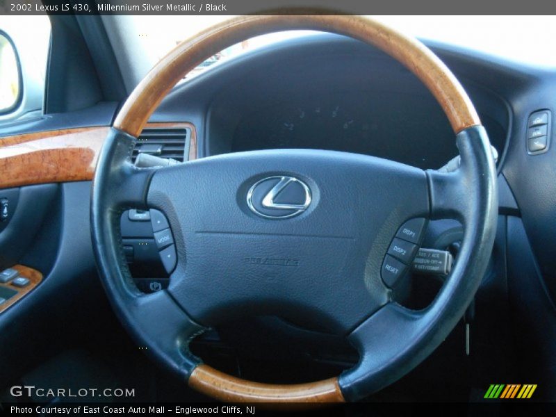 Millennium Silver Metallic / Black 2002 Lexus LS 430