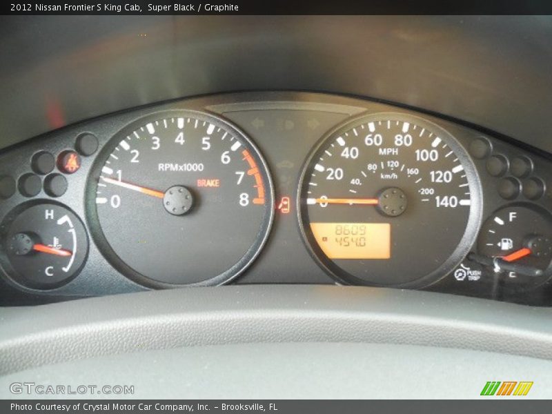Super Black / Graphite 2012 Nissan Frontier S King Cab
