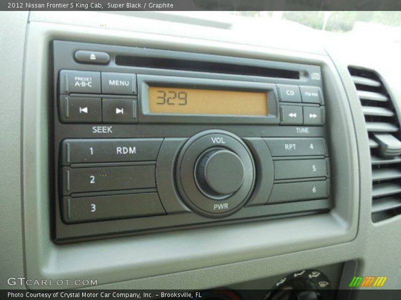 Super Black / Graphite 2012 Nissan Frontier S King Cab