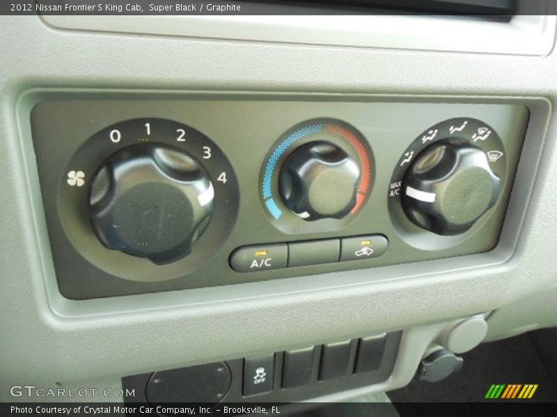 Super Black / Graphite 2012 Nissan Frontier S King Cab