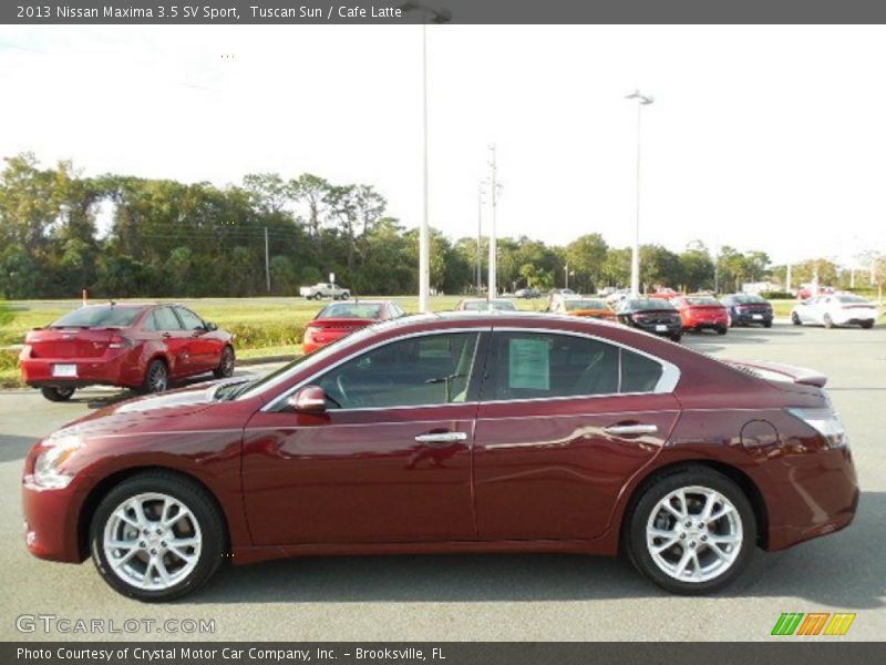 Tuscan Sun / Cafe Latte 2013 Nissan Maxima 3.5 SV Sport