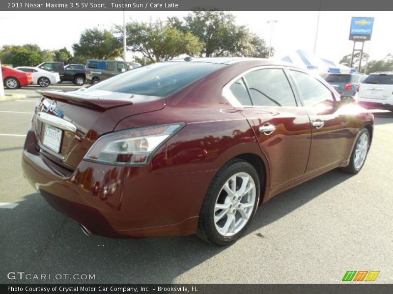 Tuscan Sun / Cafe Latte 2013 Nissan Maxima 3.5 SV Sport