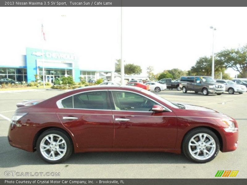 Tuscan Sun / Cafe Latte 2013 Nissan Maxima 3.5 SV Sport