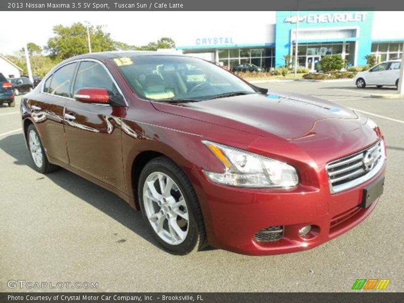Tuscan Sun / Cafe Latte 2013 Nissan Maxima 3.5 SV Sport