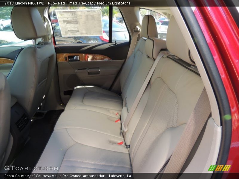 Ruby Red Tinted Tri-Coat / Medium Light Stone 2013 Lincoln MKX FWD