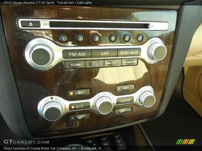 Tuscan Sun / Cafe Latte 2013 Nissan Maxima 3.5 SV Sport