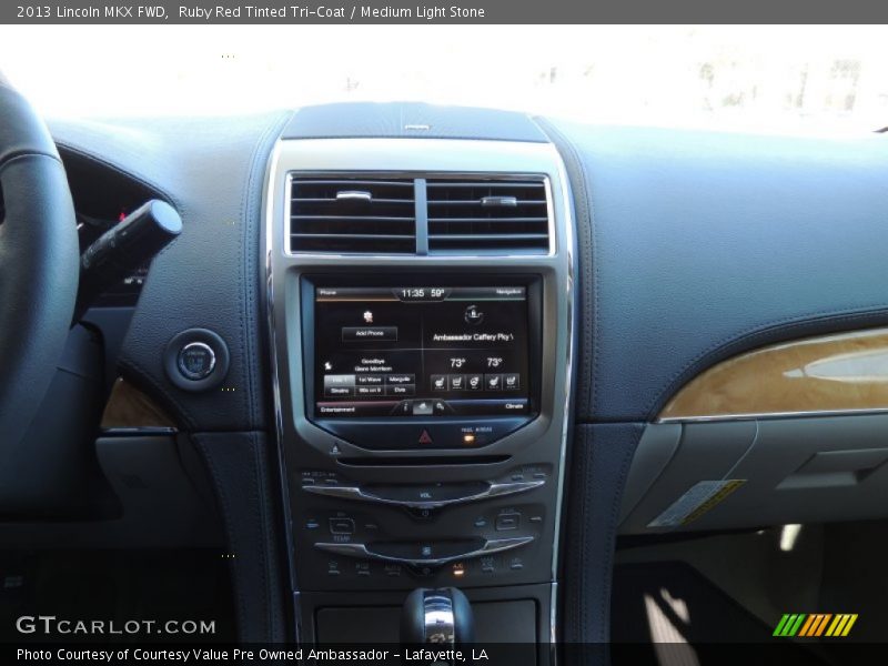 Ruby Red Tinted Tri-Coat / Medium Light Stone 2013 Lincoln MKX FWD
