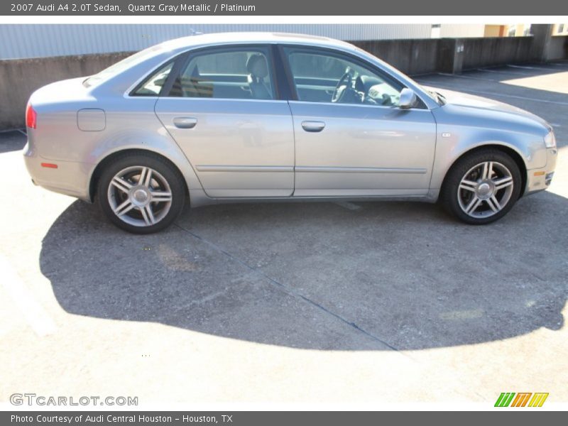 Quartz Gray Metallic / Platinum 2007 Audi A4 2.0T Sedan