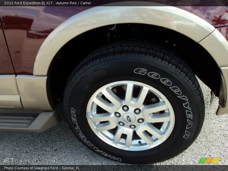 Autumn Red / Camel 2013 Ford Expedition EL XLT