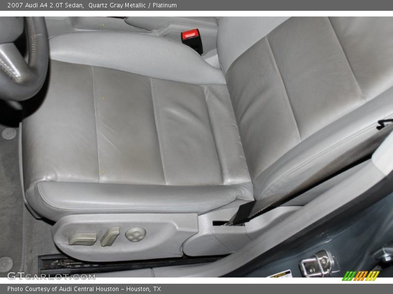 Quartz Gray Metallic / Platinum 2007 Audi A4 2.0T Sedan