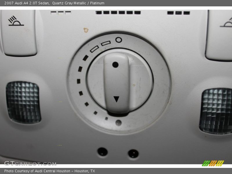 Quartz Gray Metallic / Platinum 2007 Audi A4 2.0T Sedan