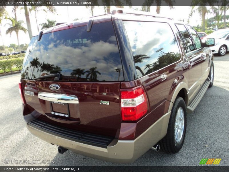 Autumn Red / Camel 2013 Ford Expedition EL XLT