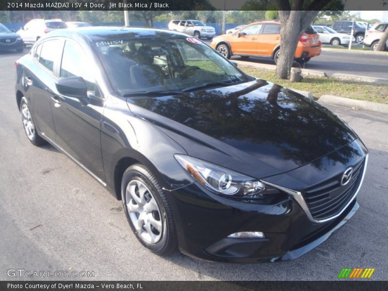Jet Black Mica / Black 2014 Mazda MAZDA3 i SV 4 Door