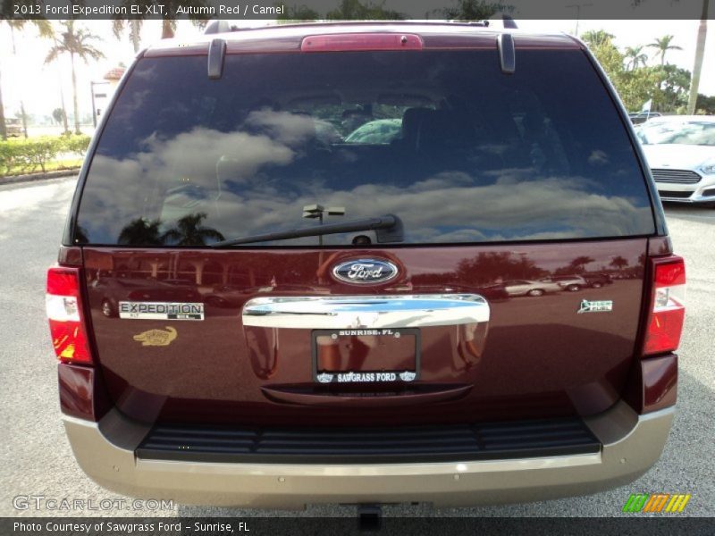 Autumn Red / Camel 2013 Ford Expedition EL XLT