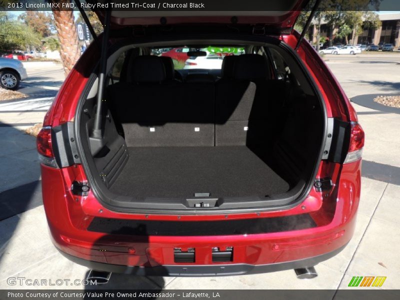 Ruby Red Tinted Tri-Coat / Charcoal Black 2013 Lincoln MKX FWD