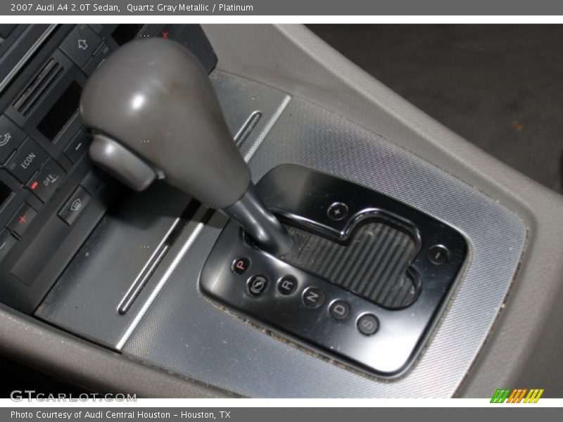 Quartz Gray Metallic / Platinum 2007 Audi A4 2.0T Sedan