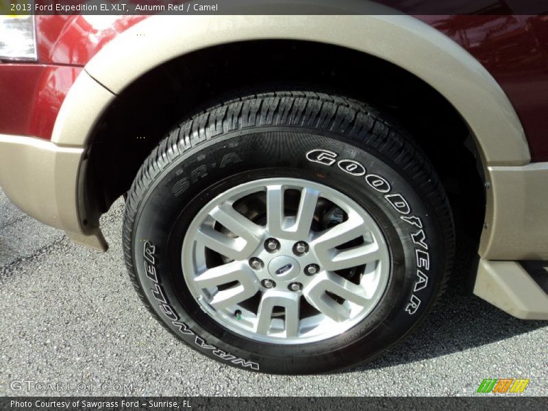 Autumn Red / Camel 2013 Ford Expedition EL XLT