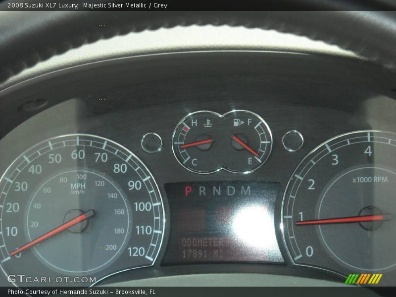 Majestic Silver Metallic / Grey 2008 Suzuki XL7 Luxury