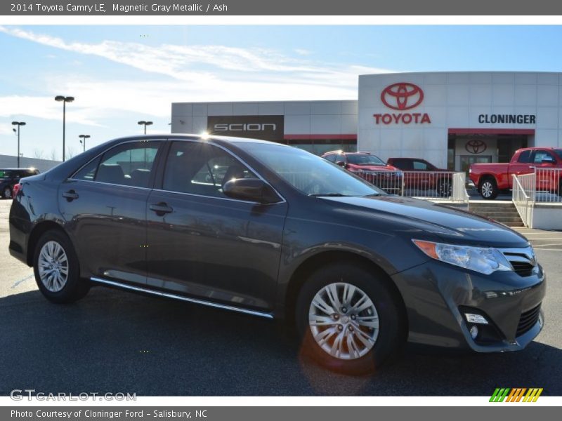 Magnetic Gray Metallic / Ash 2014 Toyota Camry LE