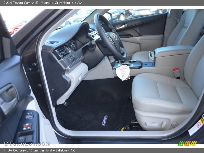 Magnetic Gray Metallic / Ash 2014 Toyota Camry LE