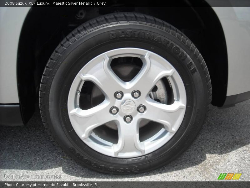Majestic Silver Metallic / Grey 2008 Suzuki XL7 Luxury