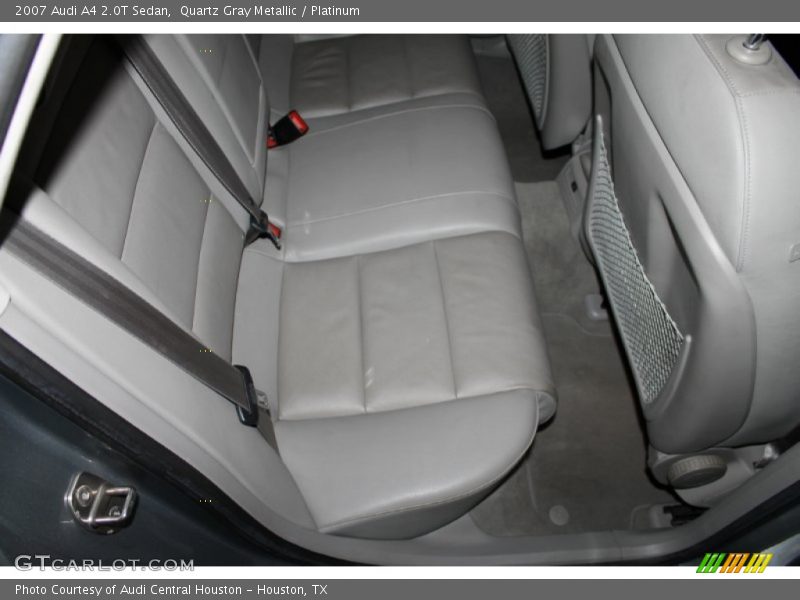Quartz Gray Metallic / Platinum 2007 Audi A4 2.0T Sedan
