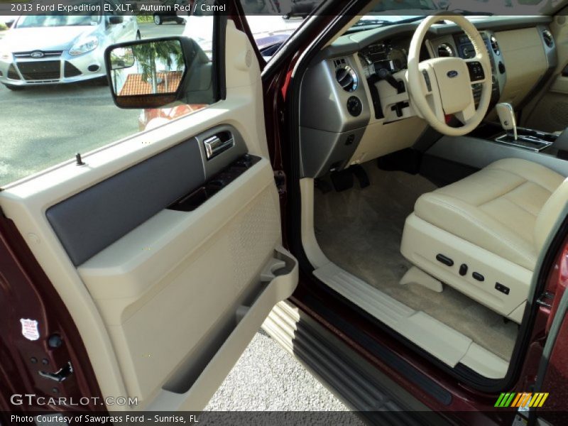 Autumn Red / Camel 2013 Ford Expedition EL XLT