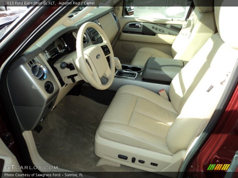 Autumn Red / Camel 2013 Ford Expedition EL XLT