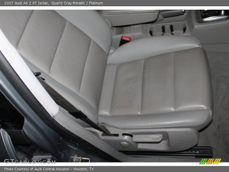 Quartz Gray Metallic / Platinum 2007 Audi A4 2.0T Sedan